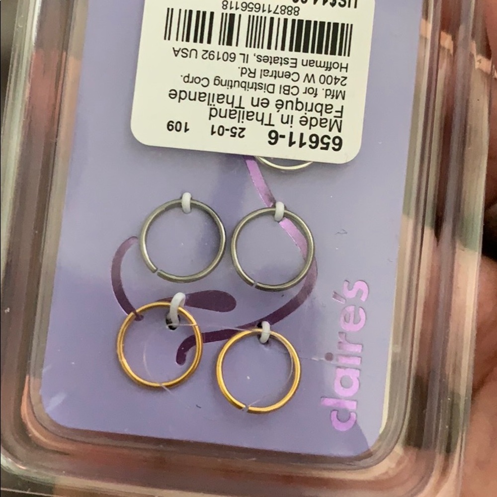 Nose piercings
